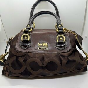 Coach Brown Madison Satchel